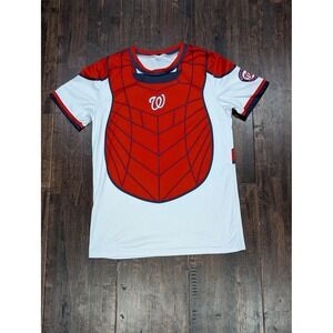 Washington Nationals Shirt Kids Youth Large MLB Baseball Ruiz 20 Spiderman Tee